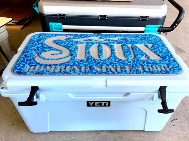 Yeti Cooler with SeaDek