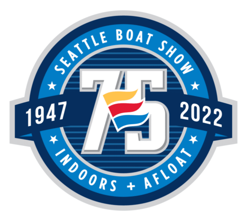 Seattle Boat Show 75 logo